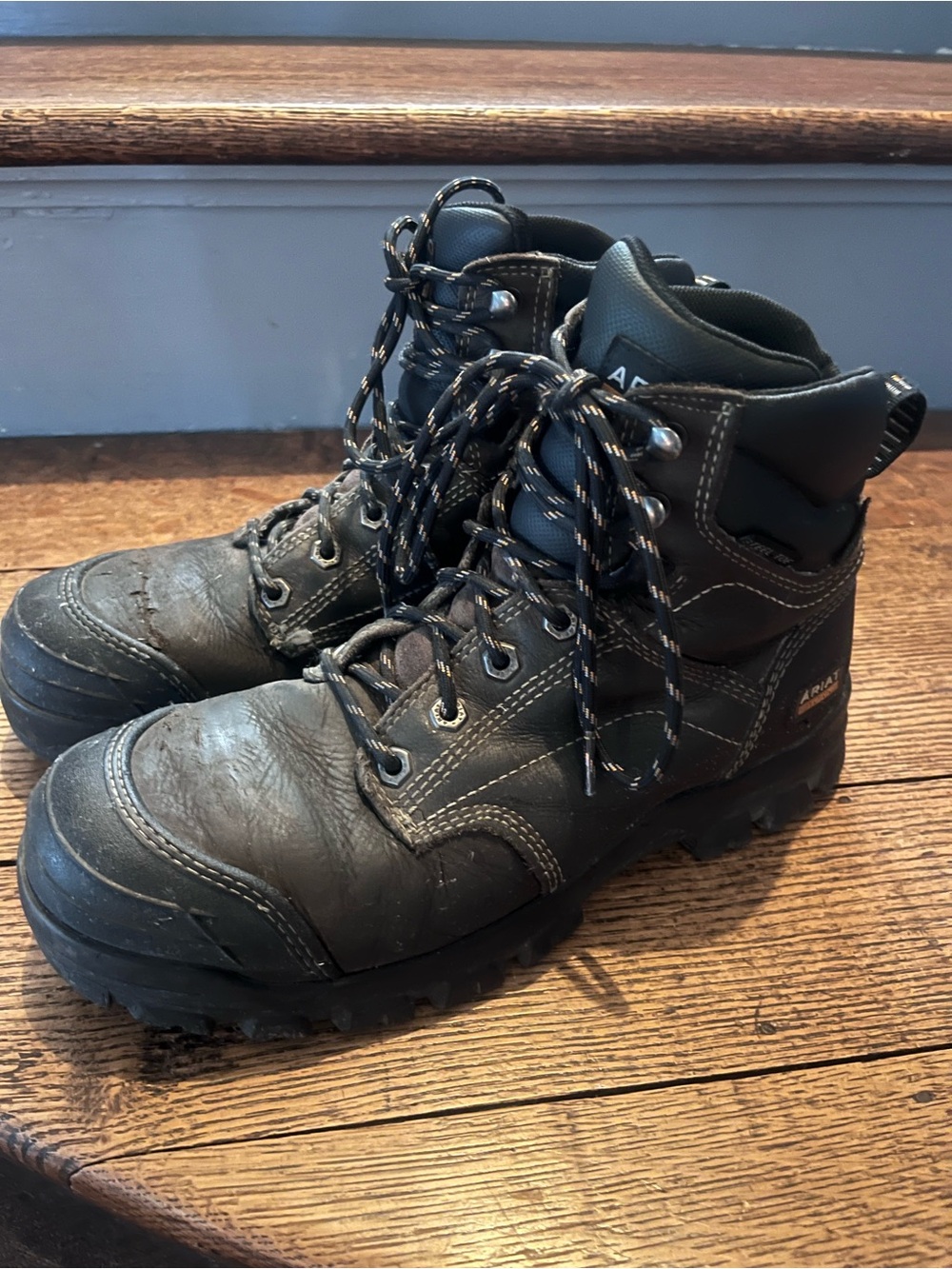 Ariat Steel Toe Lace-Up Work Boots